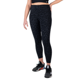 Lift Heavy High Waisted Training Leggings Leopard Edition