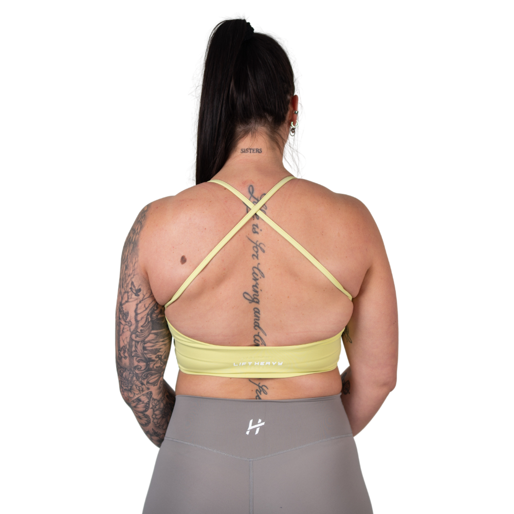 Lift Heavy Longline Strapped Back Bra