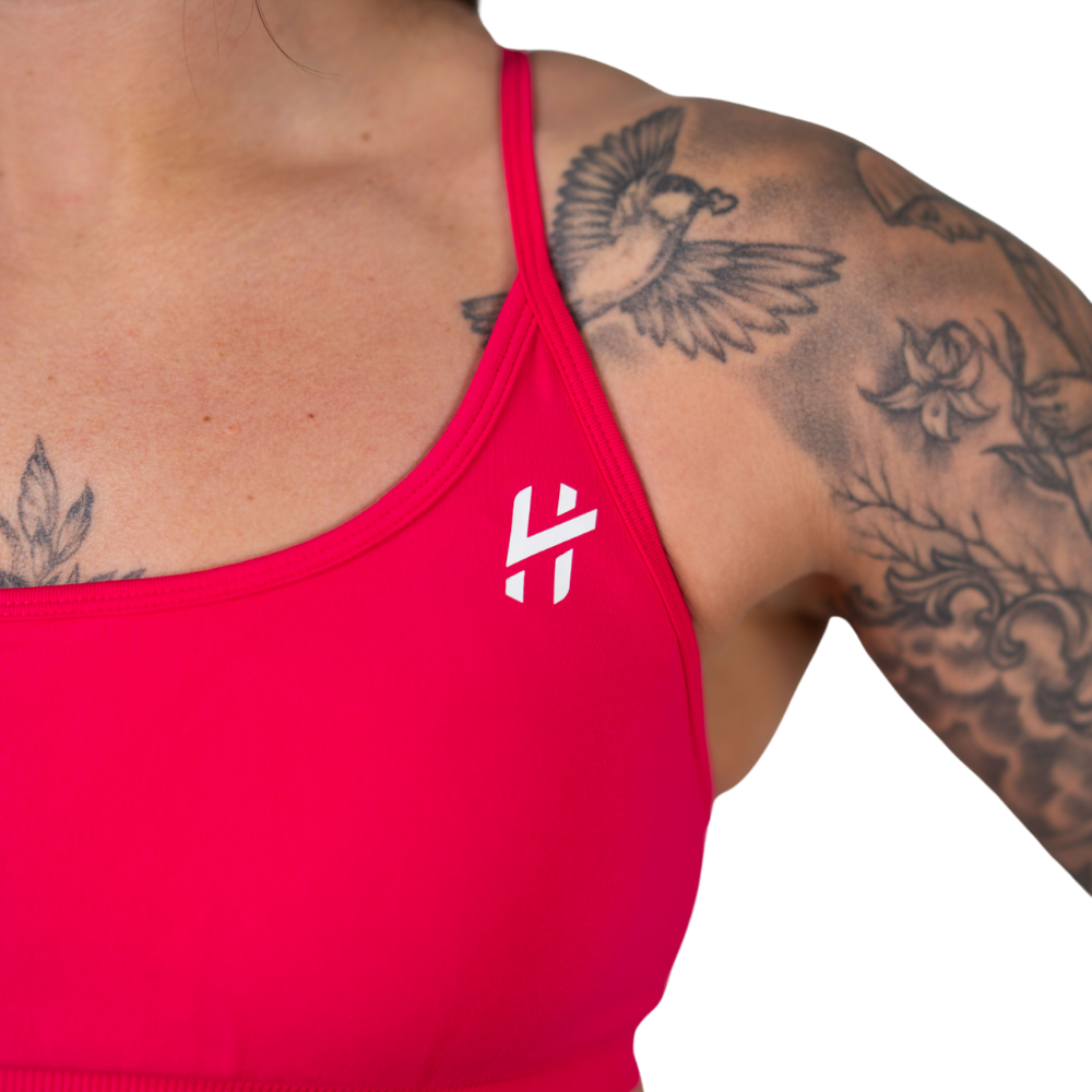 Lift Heavy Seamless Crossback Sports Bra