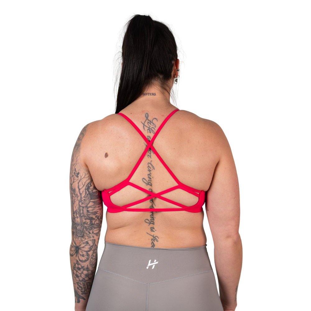 Lift Heavy Seamless Crossback Sports Bra