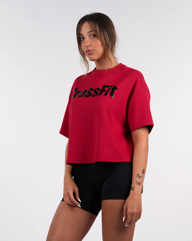 CrossFit® Baggy Top Women Oversized Crop Top - wodstore