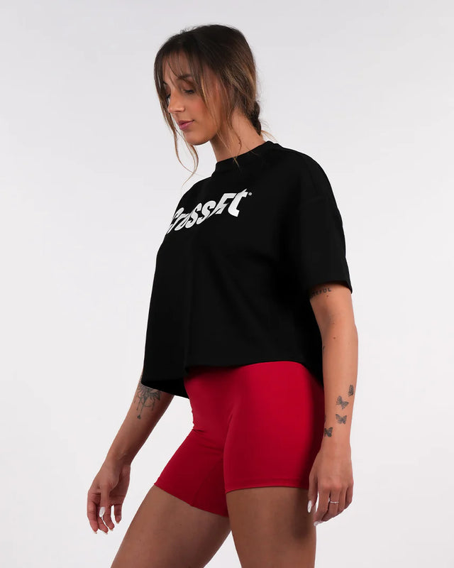 CrossFit® Baggy Top Women Oversized Crop Top - wodstore