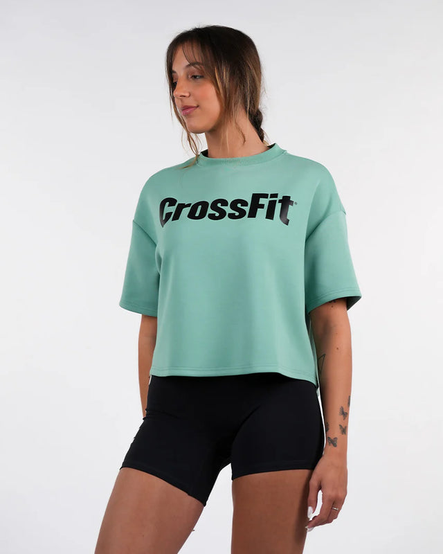 CrossFit® Baggy Top Women Oversized Crop Top - wodstore