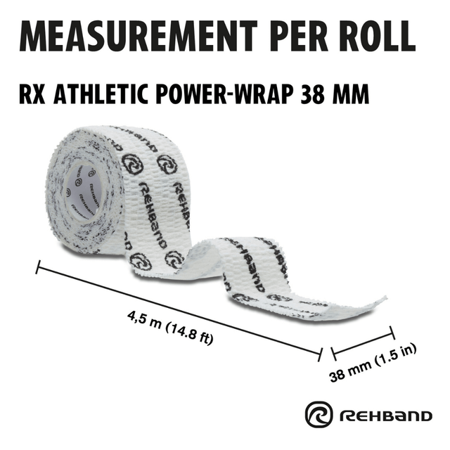 Rehband RX Athletic Power-Wrap 38mm - wodstore