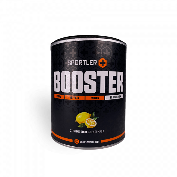 SportlerPlus Booster Zitrone-Eistee - wodstore